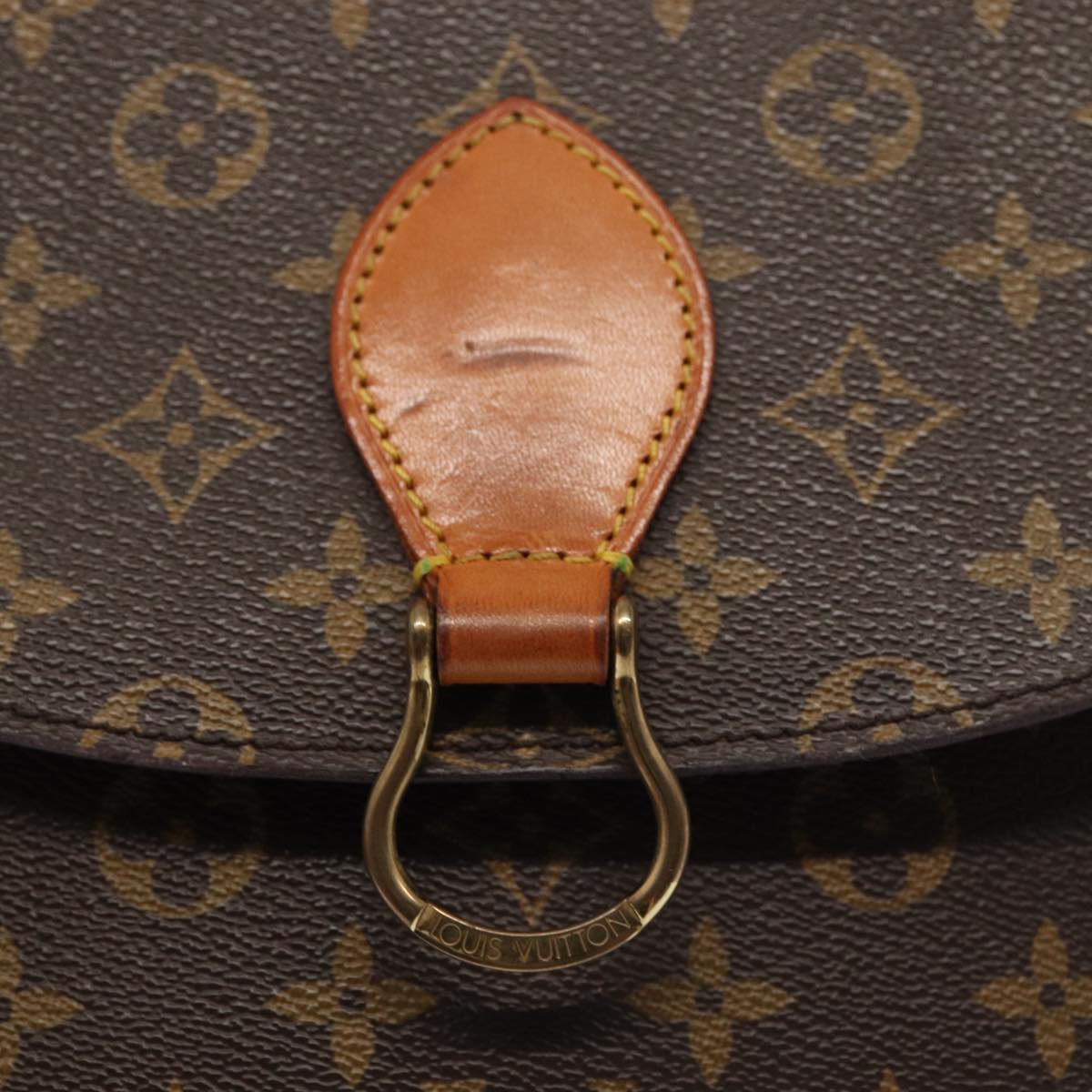 LOUIS VUITTON Monogram Saint Cloud GM Shoulder Bag M51242 LV Auth ep4920