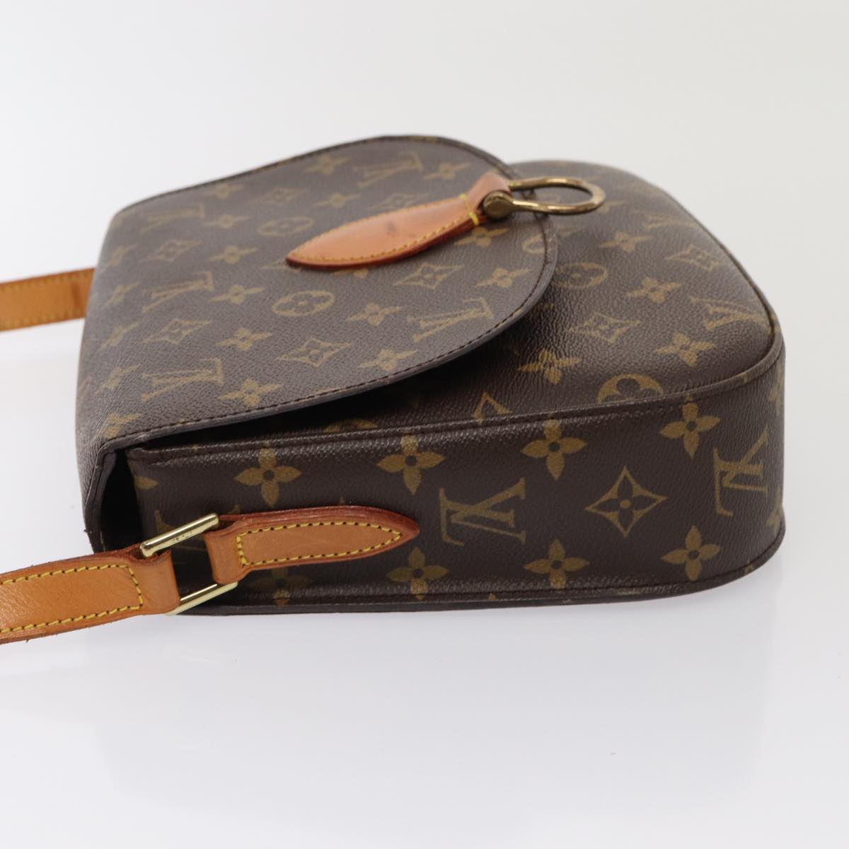 LOUIS VUITTON Monogram Saint Cloud GM Shoulder Bag M51242 LV Auth ep4920