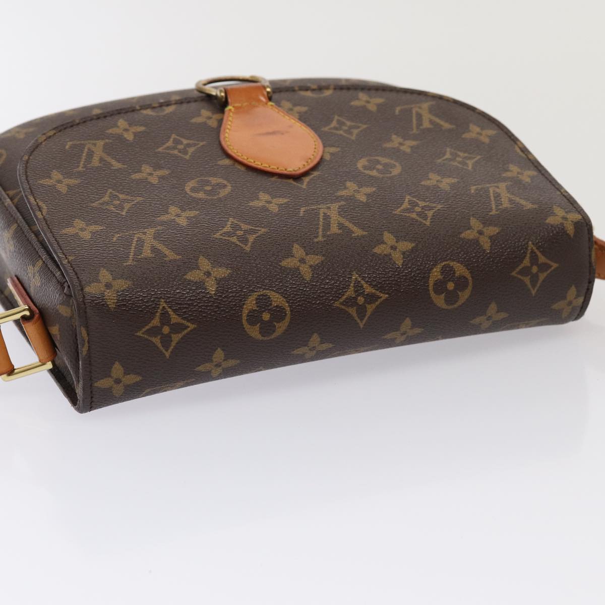 LOUIS VUITTON Monogram Saint Cloud GM Shoulder Bag M51242 LV Auth ep4920