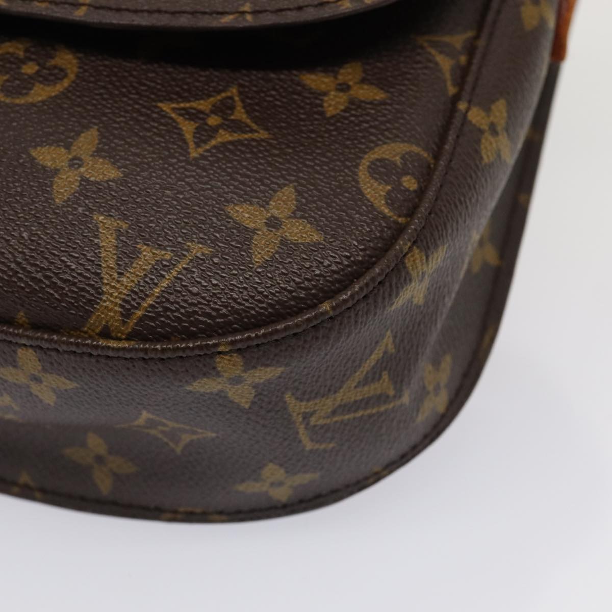 LOUIS VUITTON Monogram Saint Cloud GM Shoulder Bag M51242 LV Auth ep4948