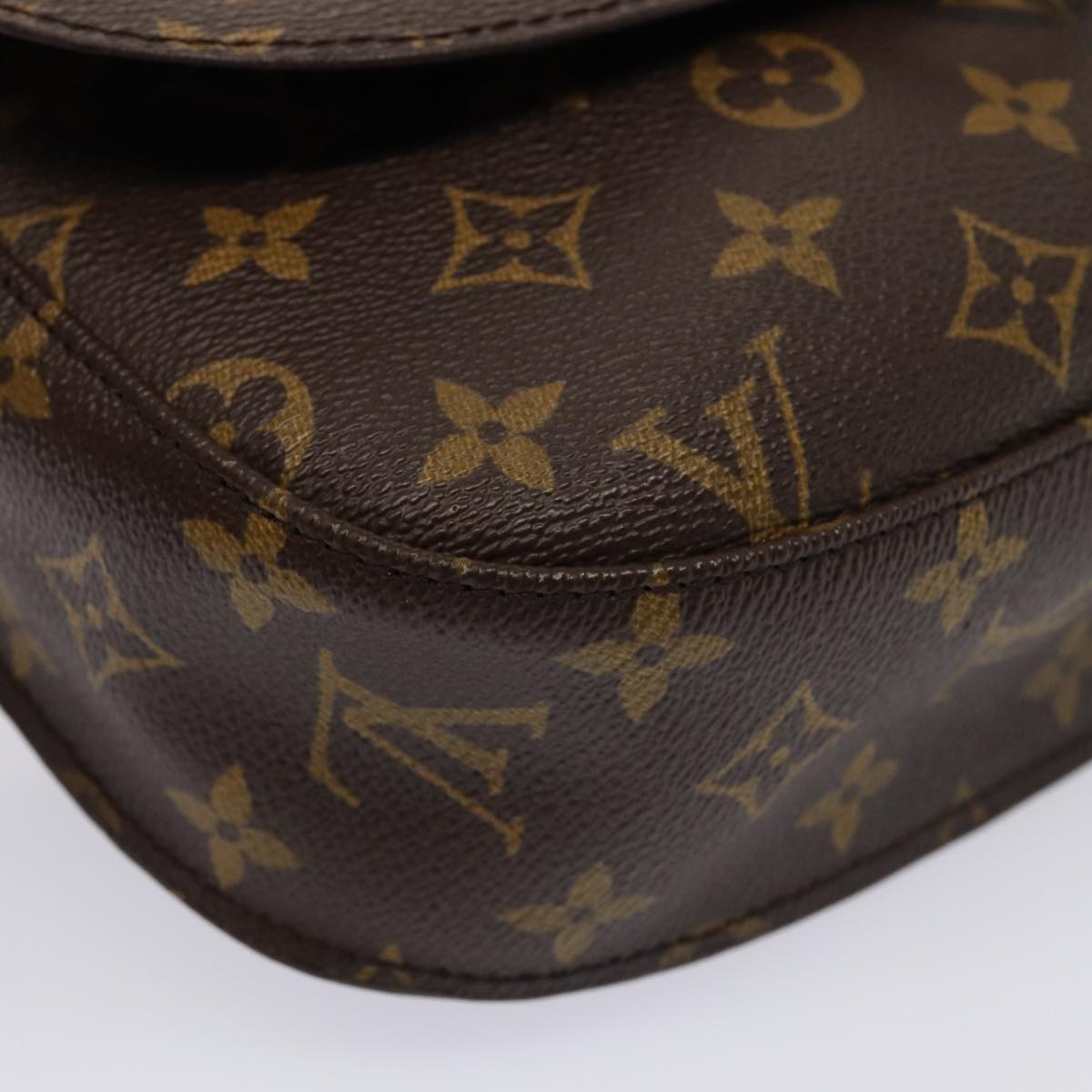 LOUIS VUITTON Monogram Saint Cloud GM Shoulder Bag M51242 LV Auth ep4948