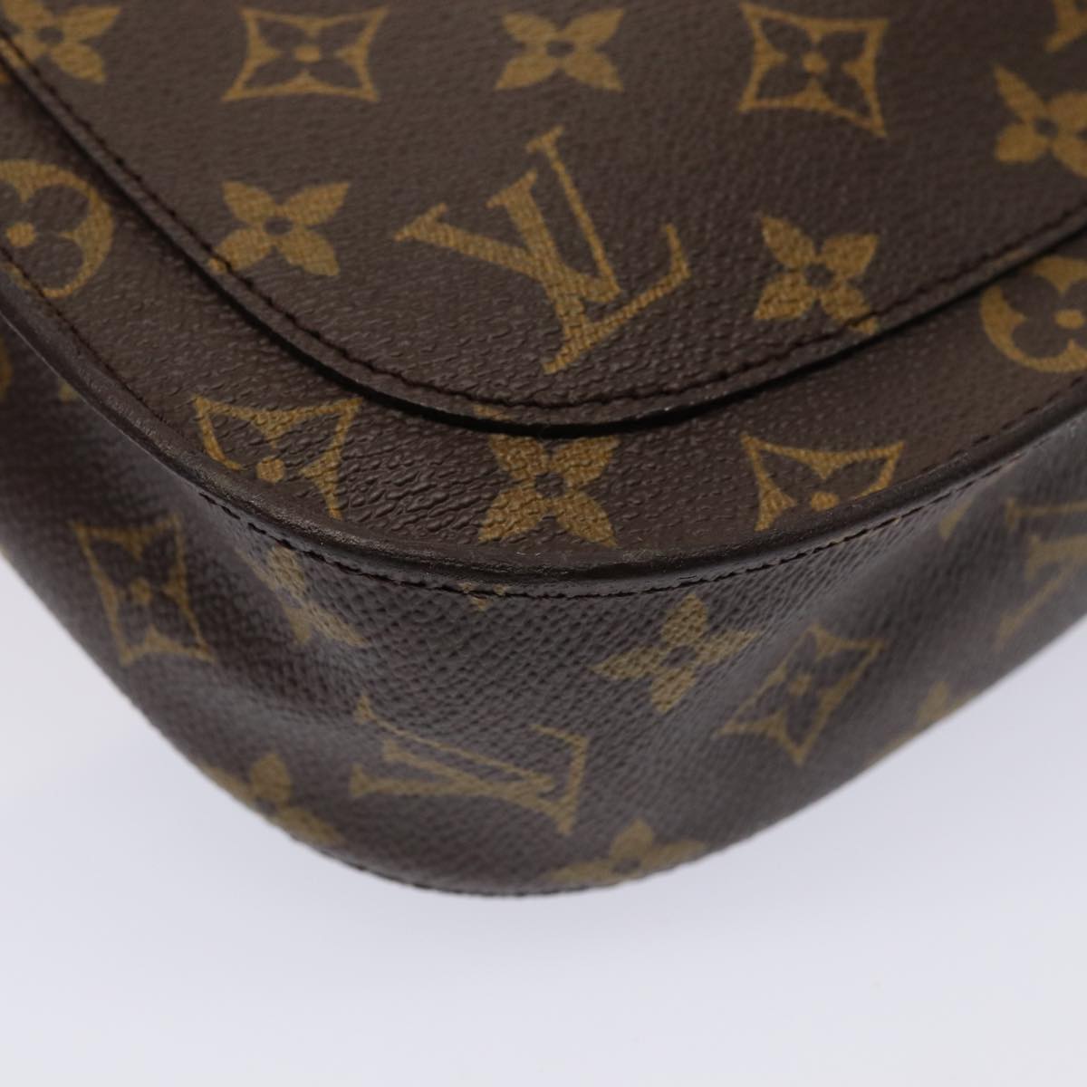 LOUIS VUITTON Monogram Saint Cloud GM Shoulder Bag M51242 LV Auth ep4948