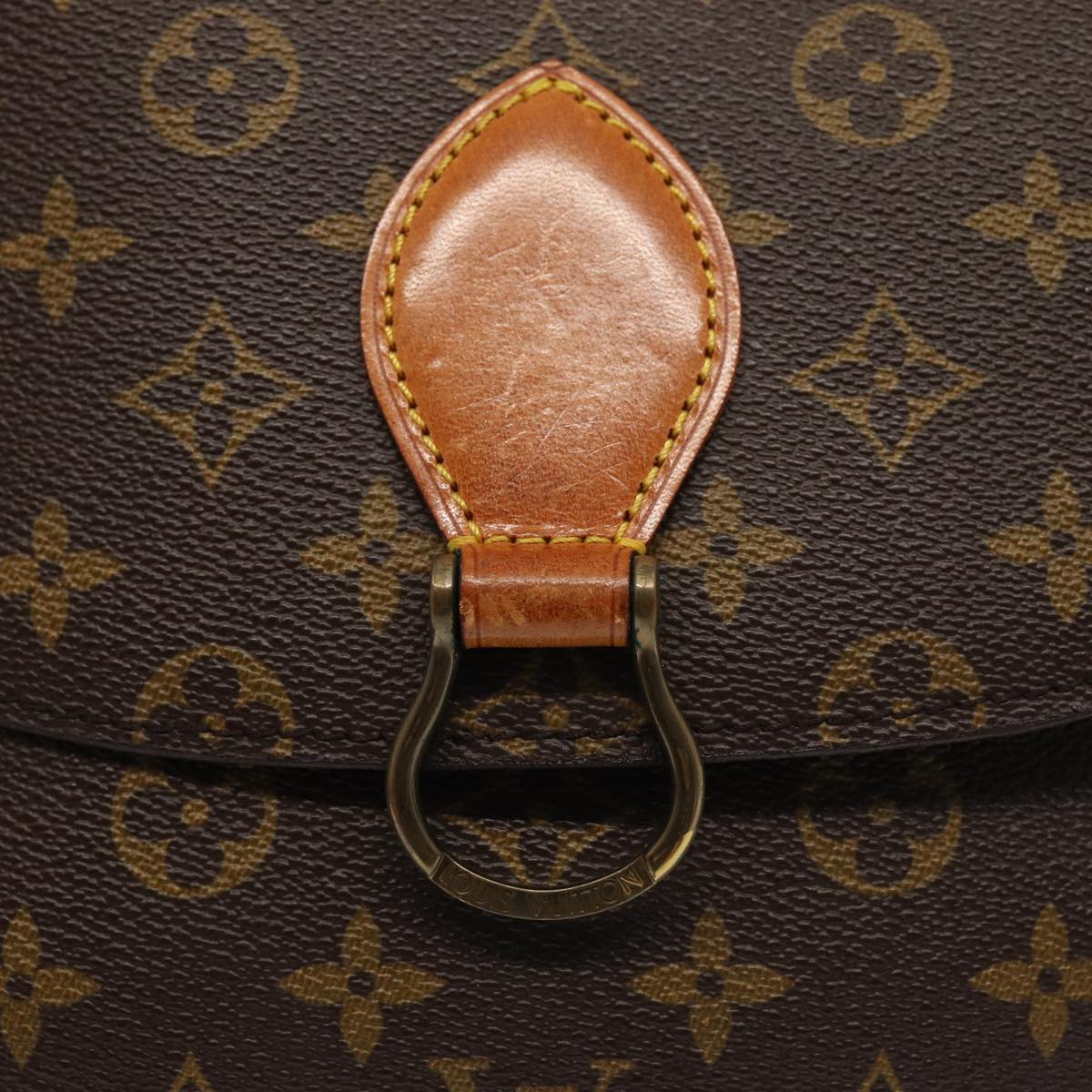 LOUIS VUITTON Monogram Saint Cloud GM Shoulder Bag M51242 LV Auth ep4948