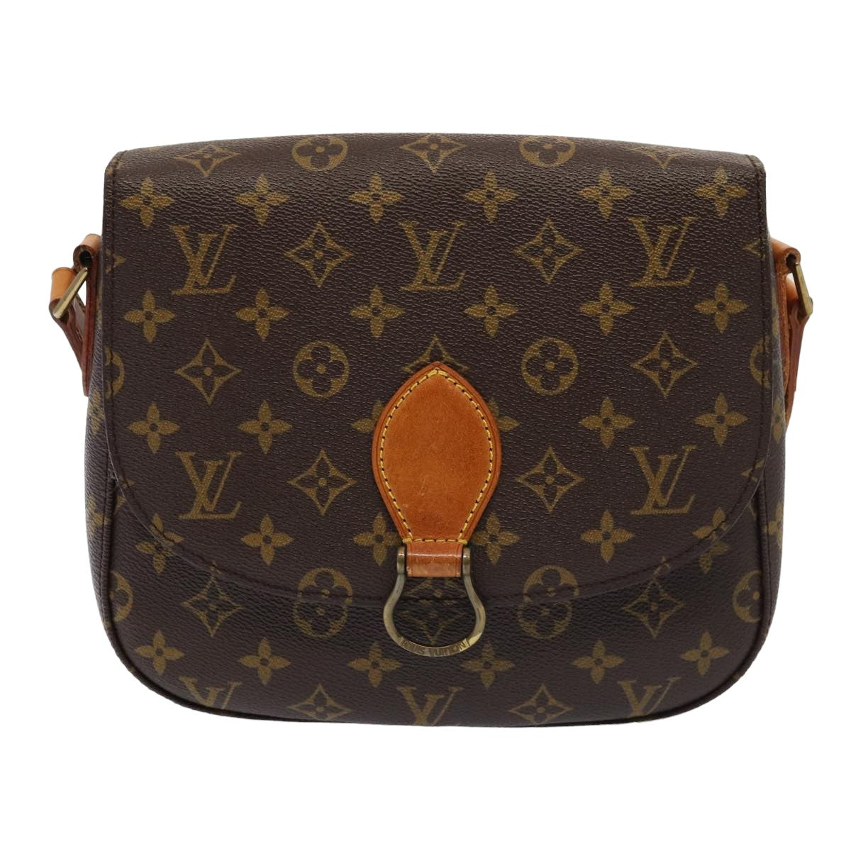 LOUIS VUITTON Monogram Saint Cloud GM Shoulder Bag M51242 LV Auth ep4948