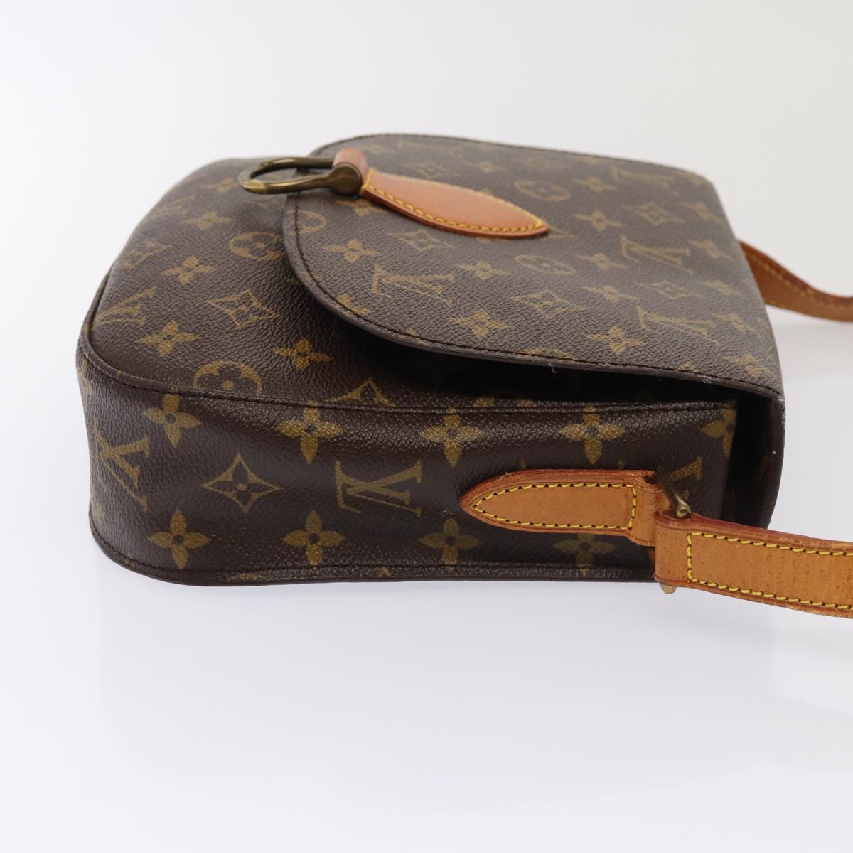 LOUIS VUITTON Monogram Saint Cloud GM Shoulder Bag M51242 LV Auth ep4948