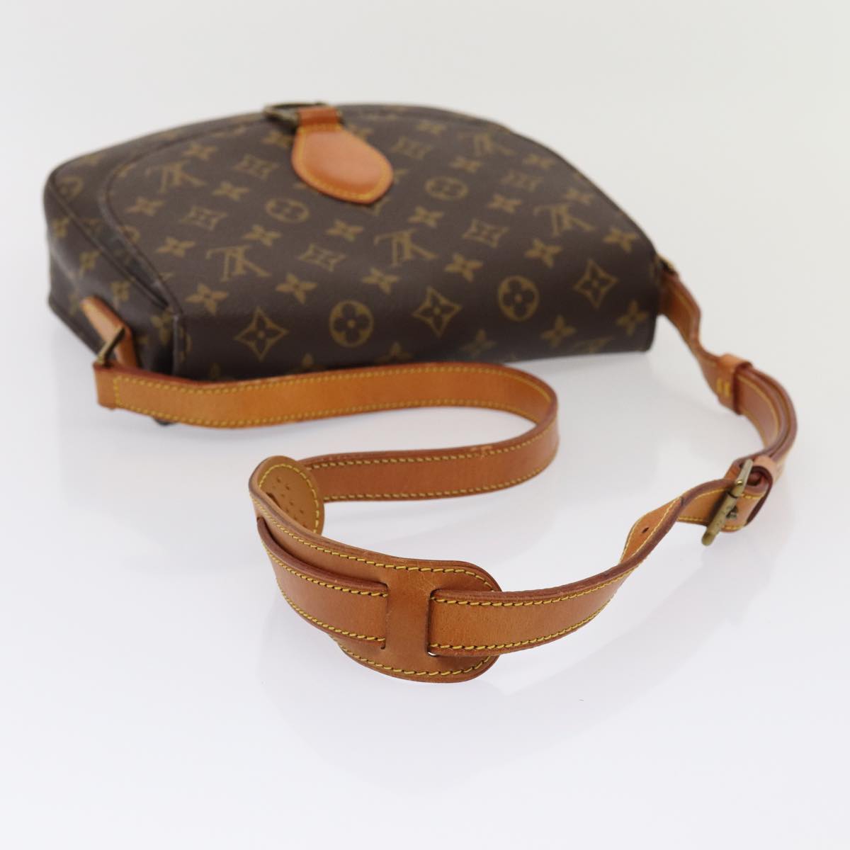 LOUIS VUITTON Monogram Saint Cloud GM Shoulder Bag M51242 LV Auth ep4948