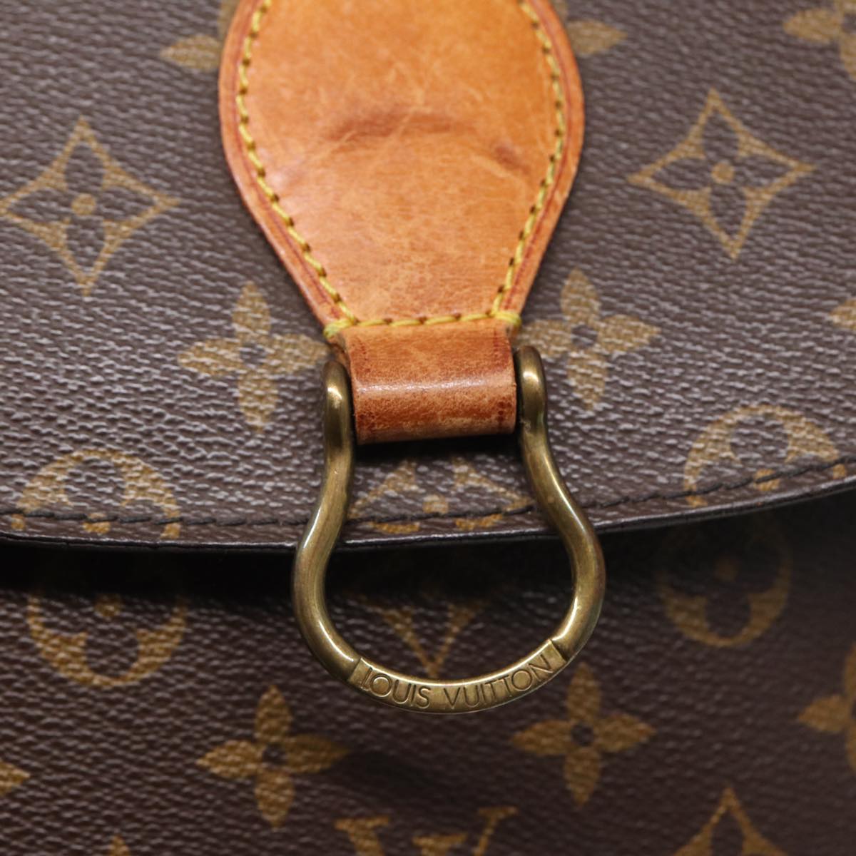 LOUIS VUITTON Monogram Saint Cloud GM Shoulder Bag M51242 LV Auth ep4949