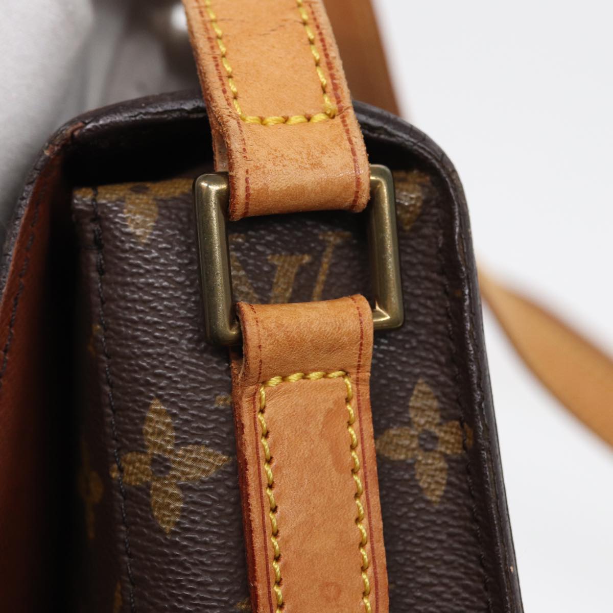 LOUIS VUITTON Monogram Saint Cloud GM Shoulder Bag M51242 LV Auth ep4949