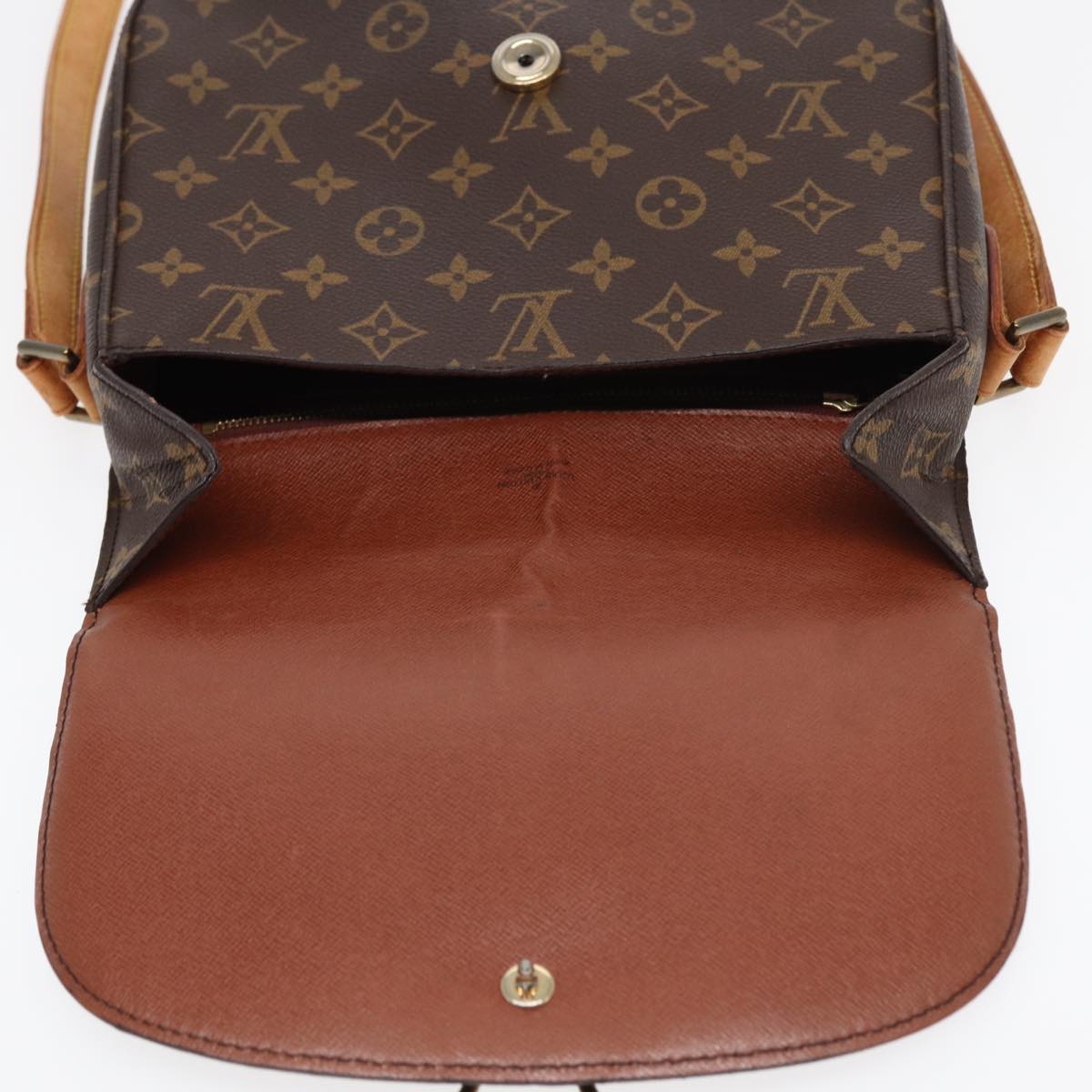 LOUIS VUITTON Monogram Saint Cloud GM Shoulder Bag M51242 LV Auth ep4949