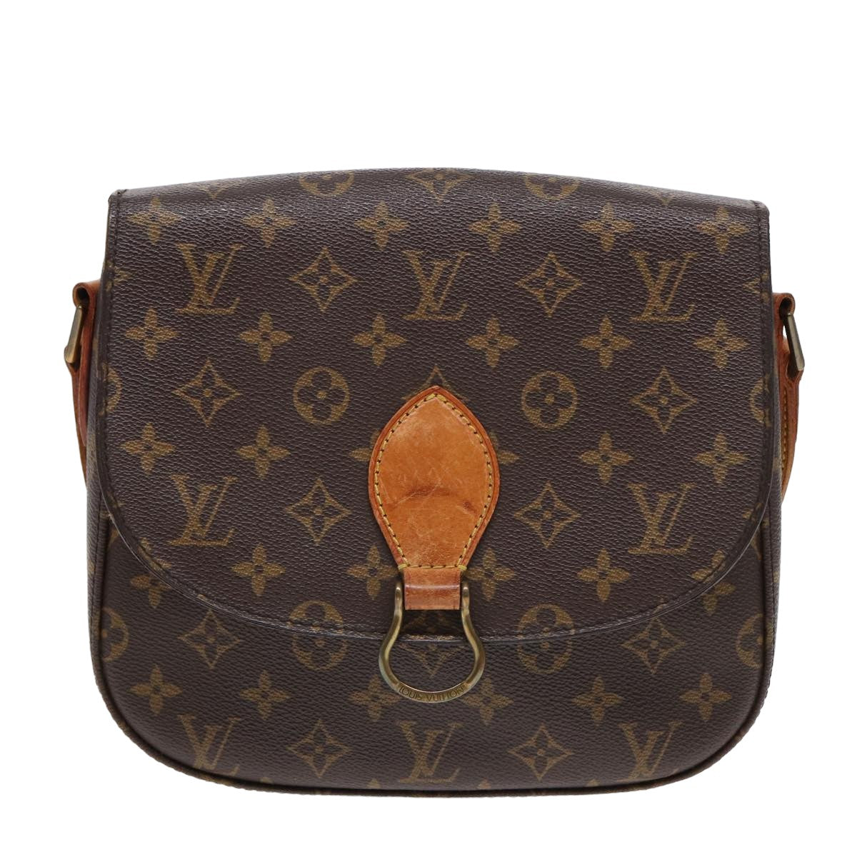 LOUIS VUITTON Monogram Saint Cloud GM Shoulder Bag M51242 LV Auth ep4949