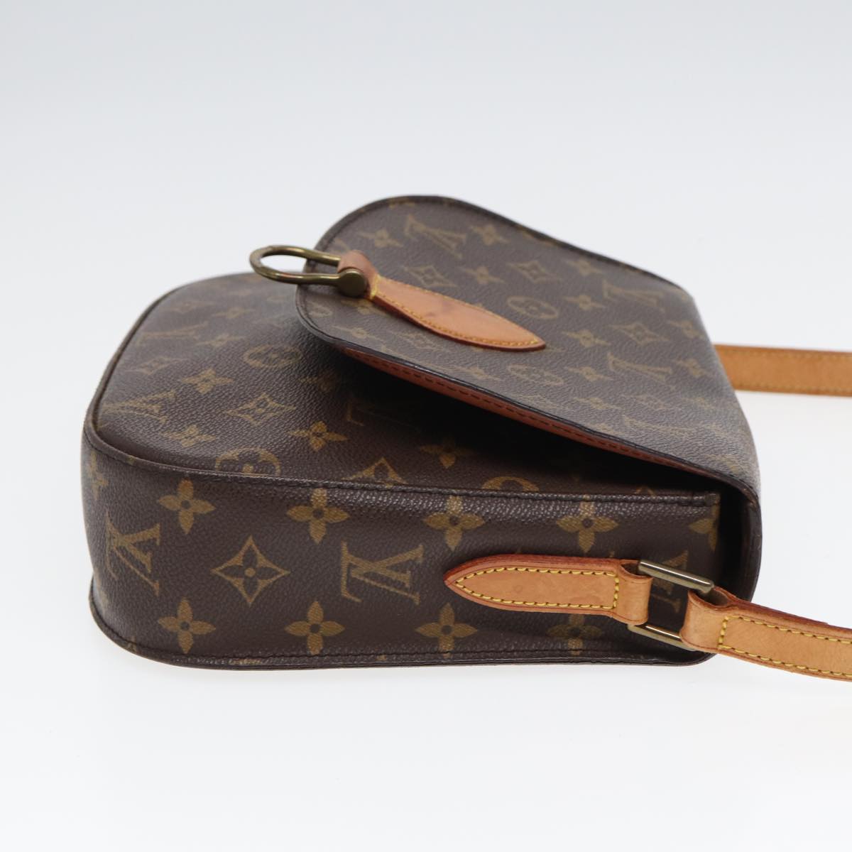 LOUIS VUITTON Monogram Saint Cloud GM Shoulder Bag M51242 LV Auth ep4949