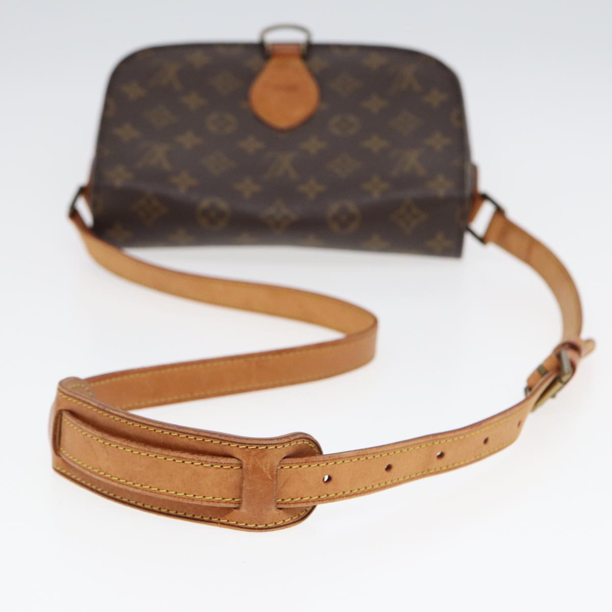 LOUIS VUITTON Monogram Saint Cloud GM Shoulder Bag M51242 LV Auth ep4949