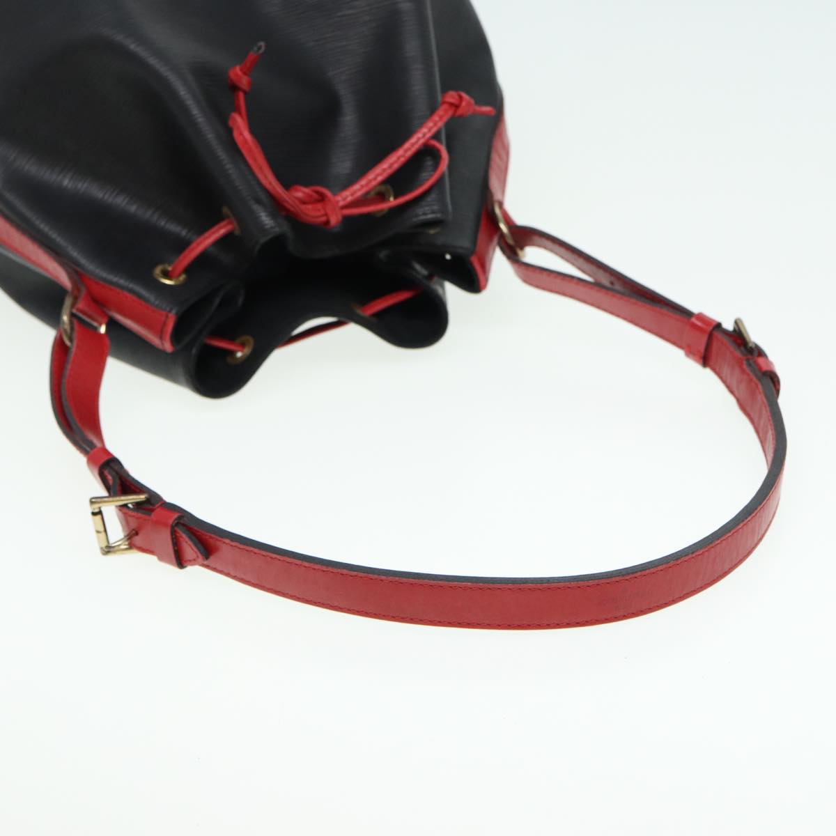 LOUIS VUITTON Epi Noe Shoulder Bag By color Black Red M44017 LV Auth ep4953