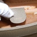 GUCCI Bamboo Hand Bag Suede Khaki 002 1186 0260 Auth ep4974-17