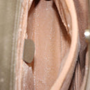 GUCCI Bamboo Hand Bag Suede Khaki 002 1186 0260 Auth ep4974-10