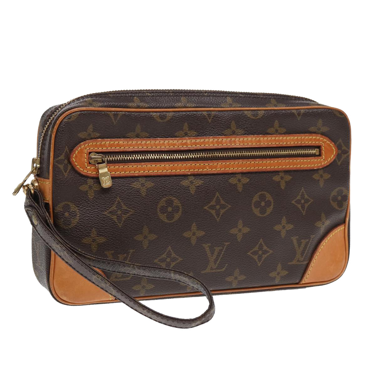 LOUIS VUITTON Monogram Marly Dragonne GM Clutch Bag M51825 LV Auth ep4997