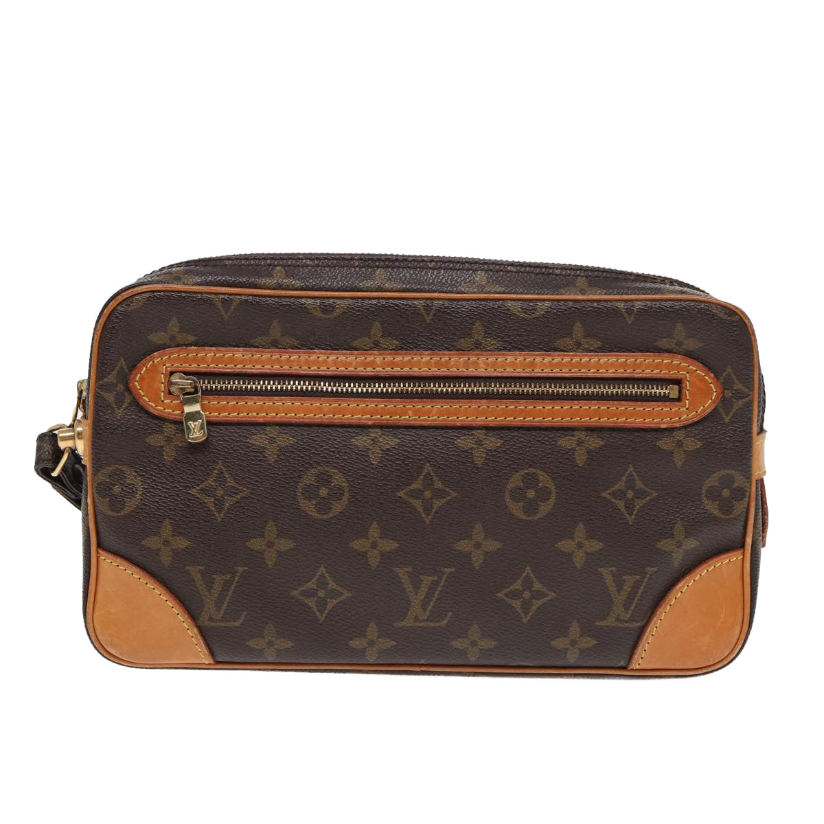 LOUIS VUITTON Monogram Marly Dragonne GM Clutch Bag M51825 LV Auth ep4997