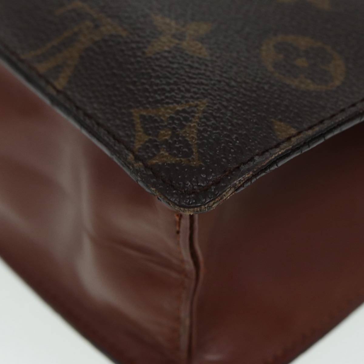 LOUIS VUITTON Monogram Monceau 28 Hand Bag 2way M51185 LV Auth ep5005