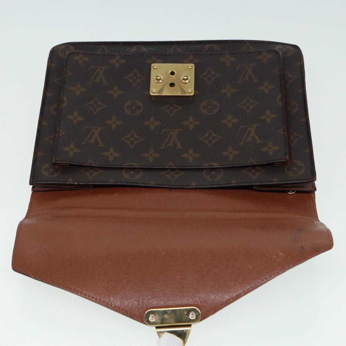 LOUIS VUITTON Monogram Monceau 28 Hand Bag 2way M51185 LV Auth ep5005