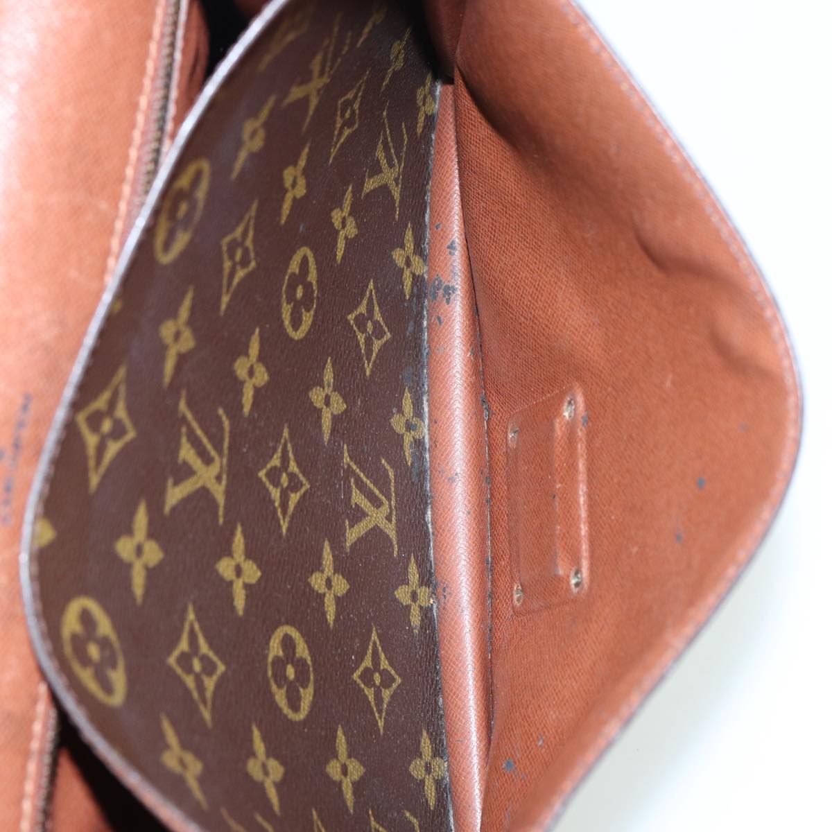 LOUIS VUITTON Monogram Monceau 28 Hand Bag 2way M51185 LV Auth ep5005