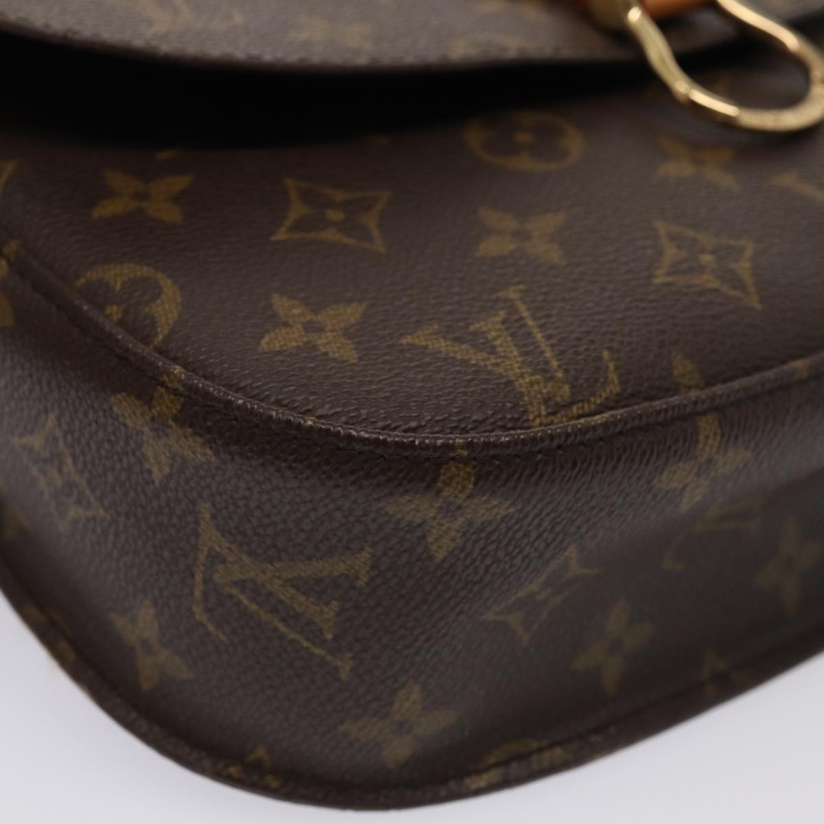 LOUIS VUITTON Monogram Saint Cloud GM Shoulder Bag M51242 LV Auth ep5009