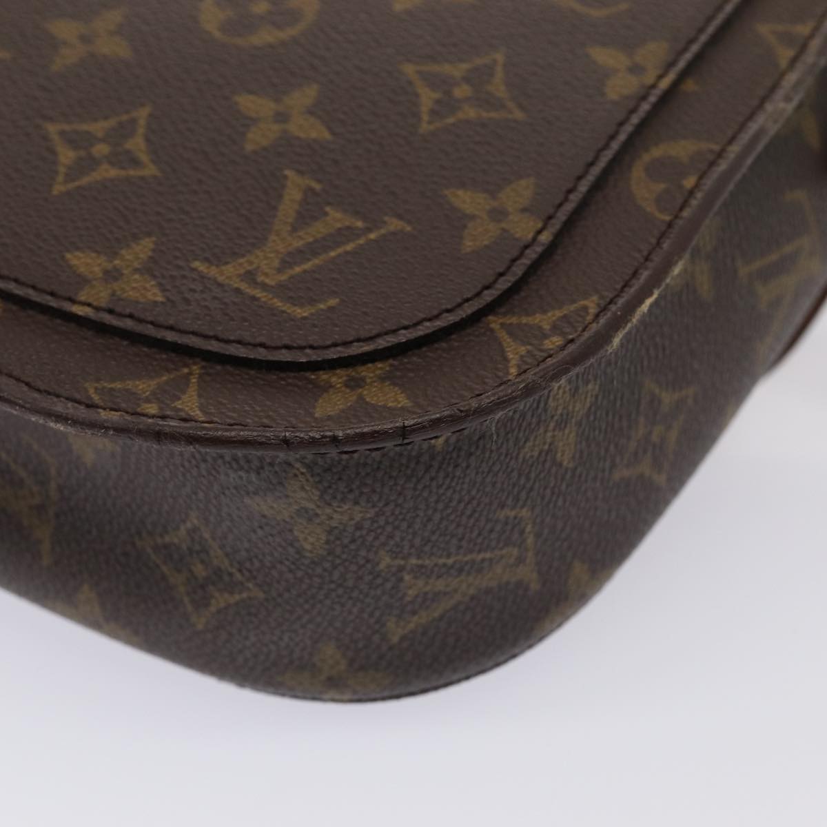 LOUIS VUITTON Monogram Saint Cloud GM Shoulder Bag M51242 LV Auth ep5009