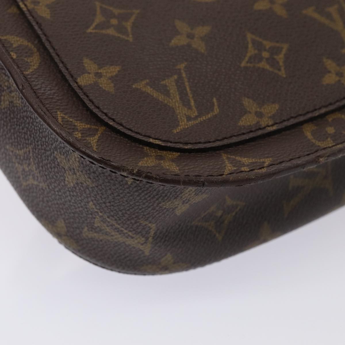 LOUIS VUITTON Monogram Saint Cloud GM Shoulder Bag M51242 LV Auth ep5009