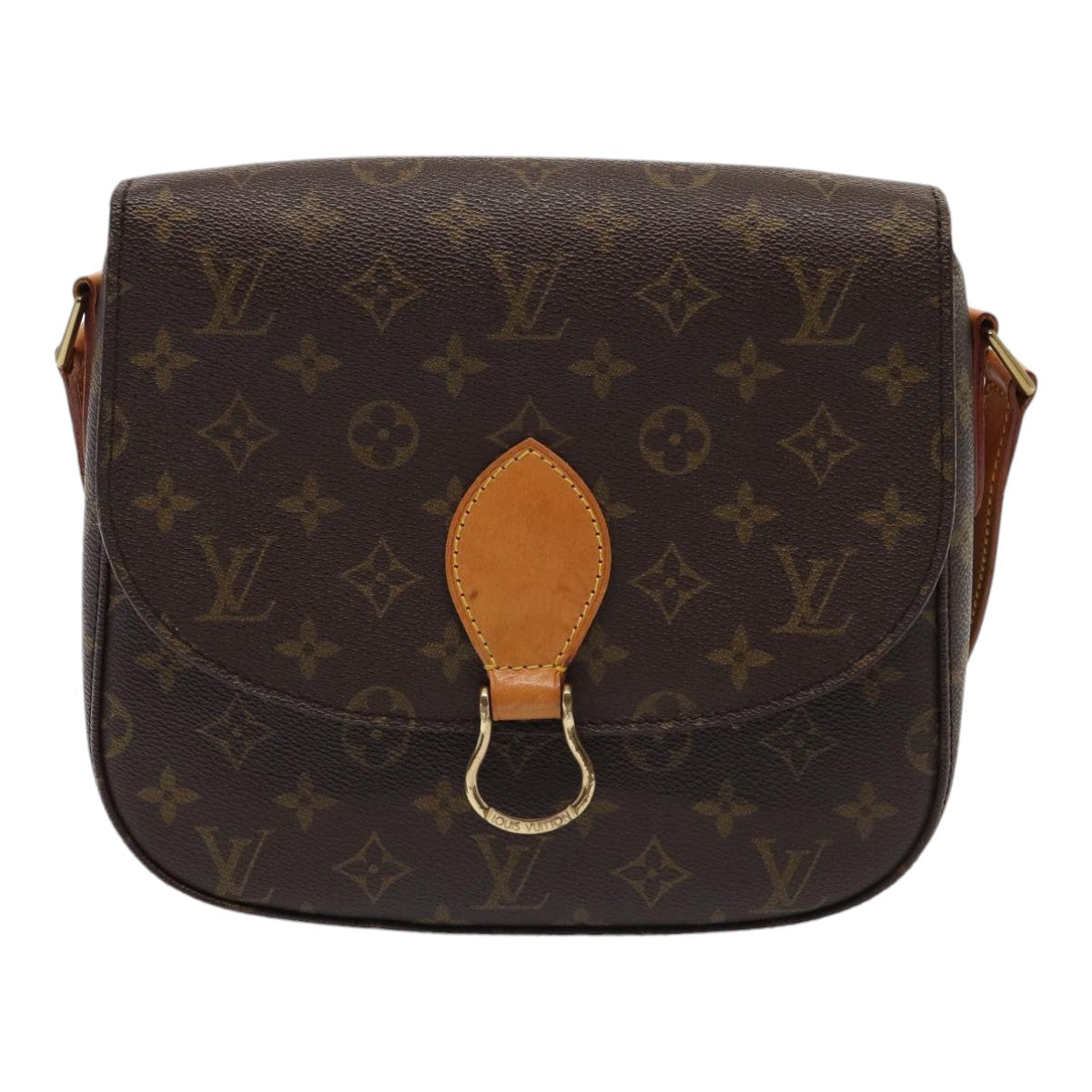 LOUIS VUITTON Monogram Saint Cloud GM Shoulder Bag M51242 LV Auth ep5009