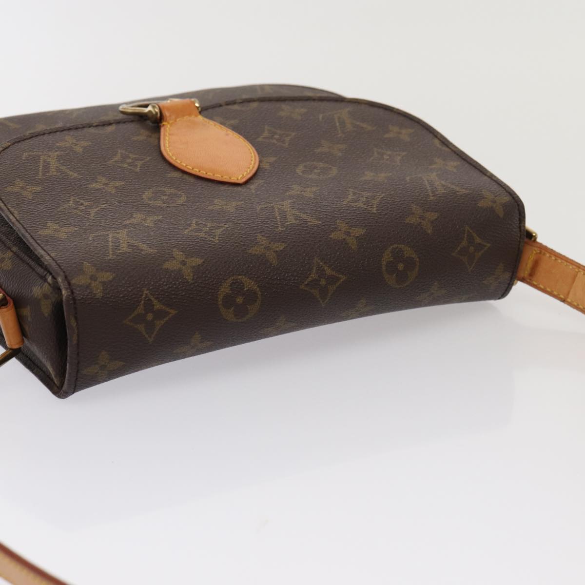 LOUIS VUITTON Monogram Saint Cloud GM Shoulder Bag M51242 LV Auth ep5009