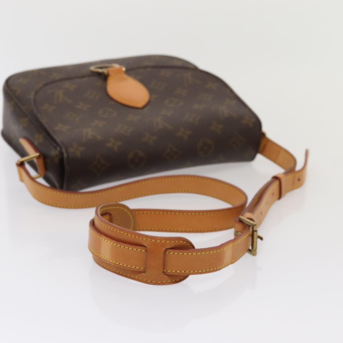 LOUIS VUITTON Monogram Saint Cloud GM Shoulder Bag M51242 LV Auth ep5009