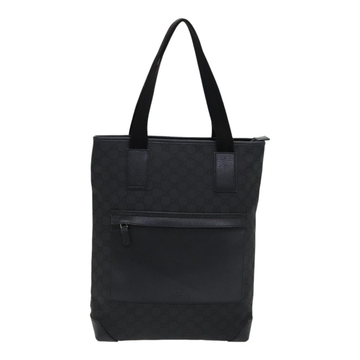 GUCCI GG Canvas Tote Bag Outlet Black 180450 Auth ep5032