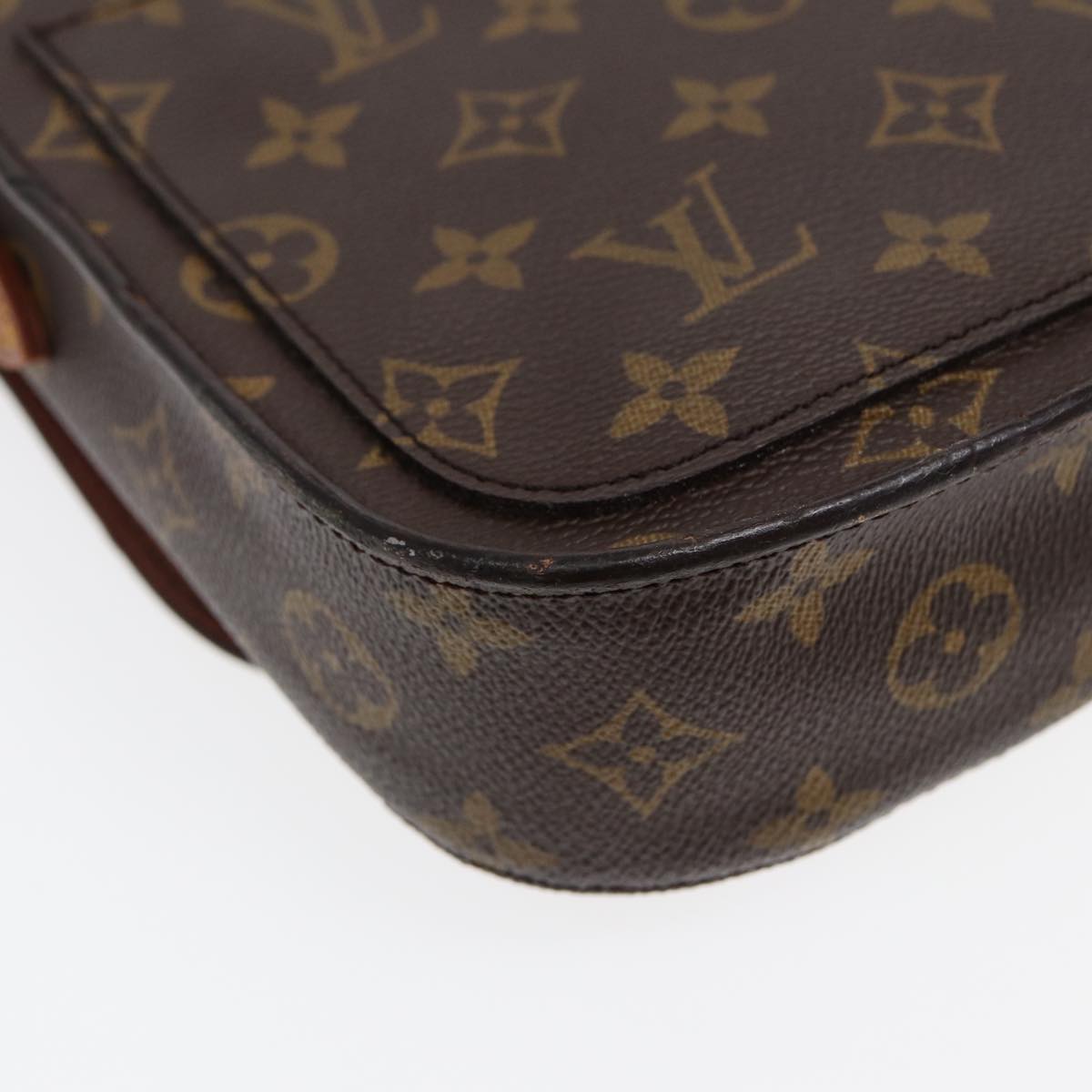 LOUIS VUITTON Monogram Saint Cloud MM Shoulder Bag M51243 LV Auth ep5043