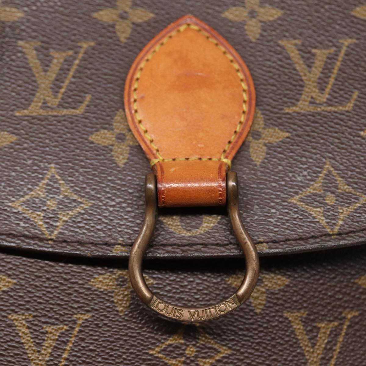 LOUIS VUITTON Monogram Saint Cloud MM Shoulder Bag M51243 LV Auth ep5043