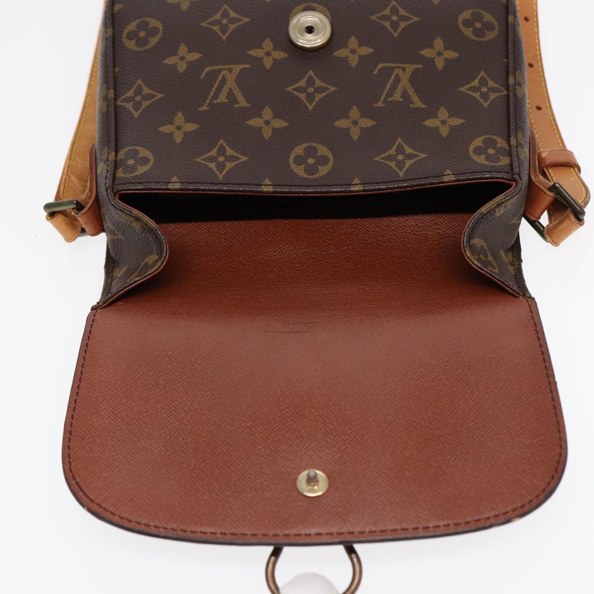 LOUIS VUITTON Monogram Saint Cloud MM Shoulder Bag M51243 LV Auth ep5043