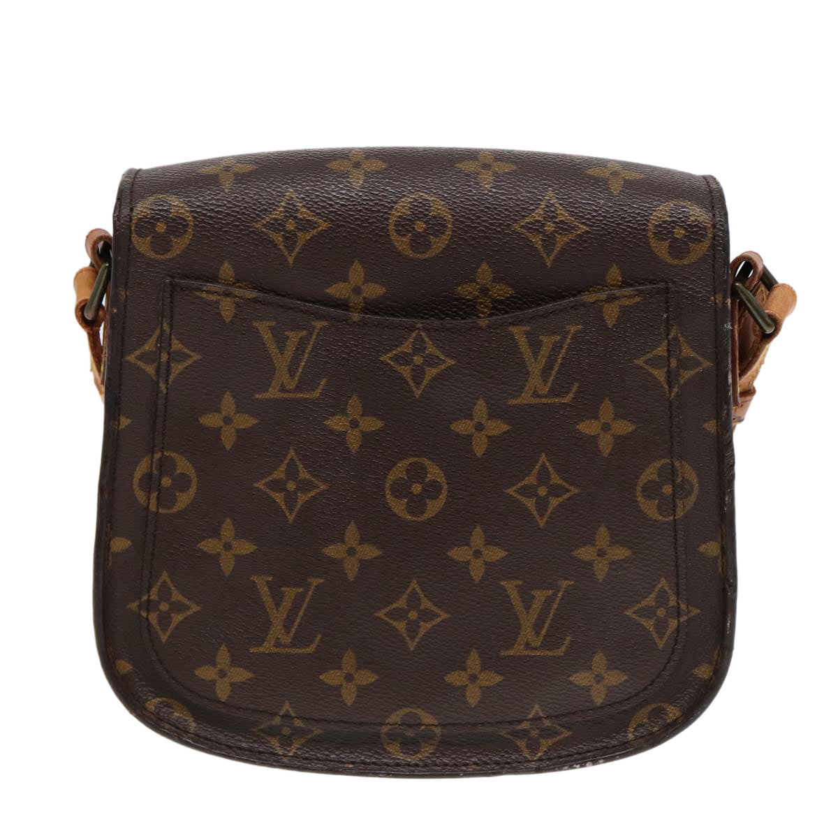 LOUIS VUITTON Monogram Saint Cloud MM Shoulder Bag M51243 LV Auth ep5043