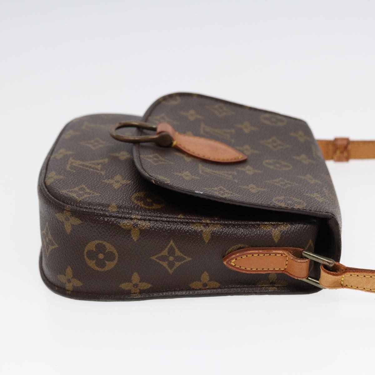 LOUIS VUITTON Monogram Saint Cloud MM Shoulder Bag M51243 LV Auth ep5043