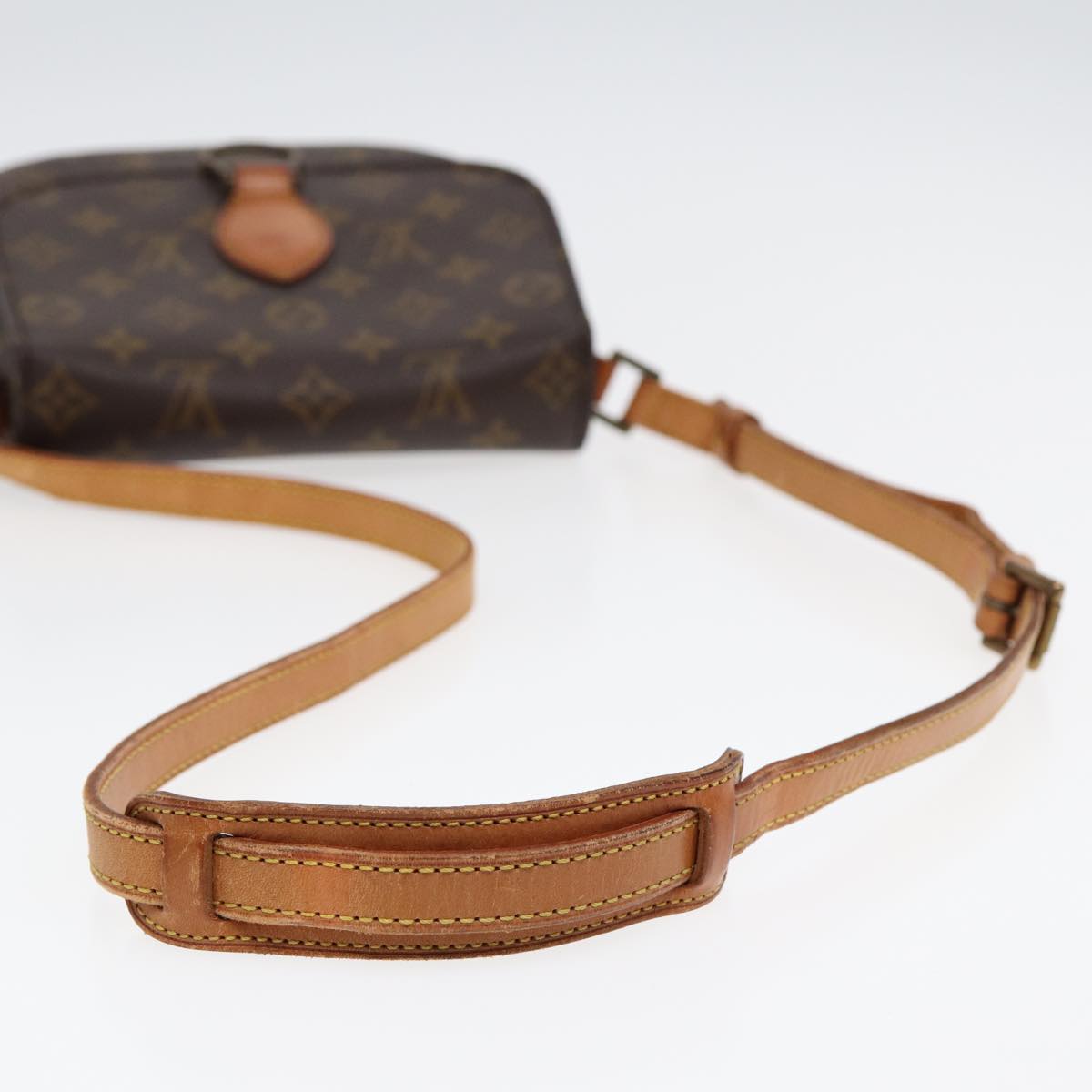 LOUIS VUITTON Monogram Saint Cloud MM Shoulder Bag M51243 LV Auth ep5043