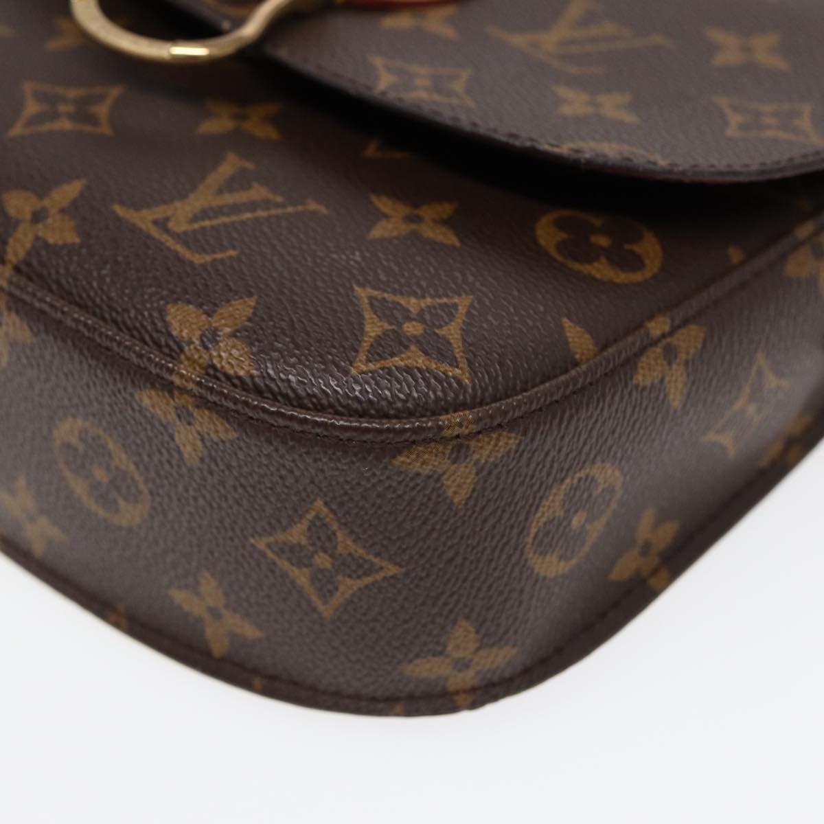 LOUIS VUITTON Monogram Saint Cloud MM Shoulder Bag M51243 LV Auth ep5044