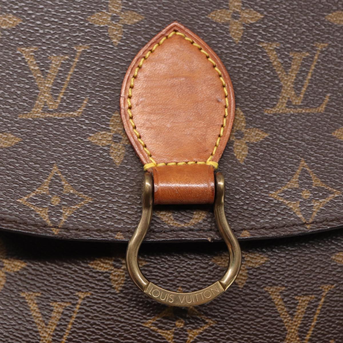 LOUIS VUITTON Monogram Saint Cloud MM Shoulder Bag M51243 LV Auth ep5044