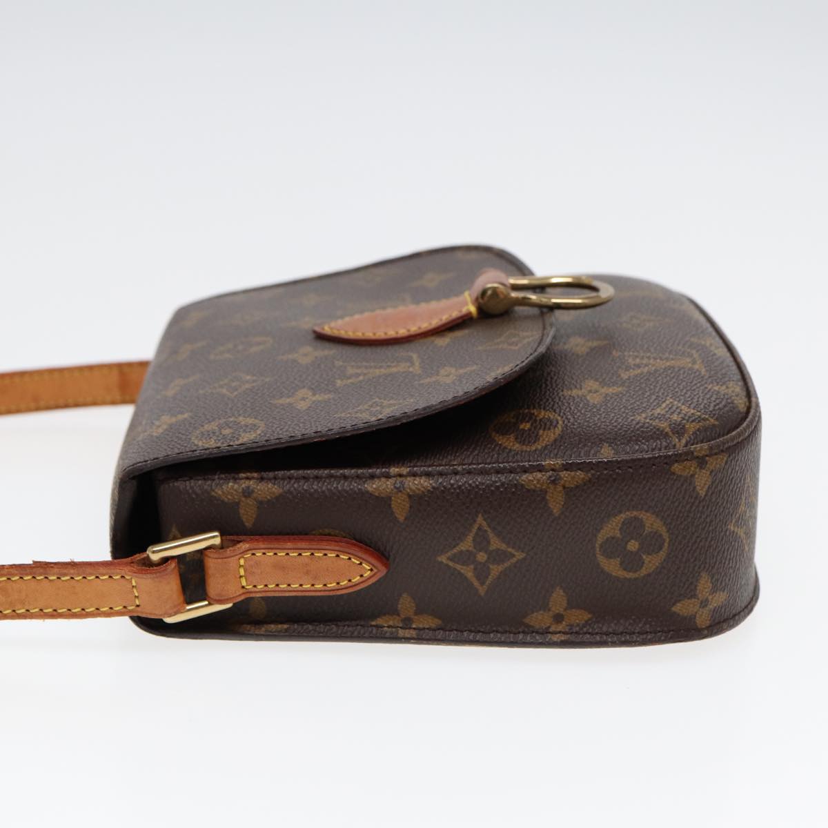 LOUIS VUITTON Monogram Saint Cloud MM Shoulder Bag M51243 LV Auth ep5044