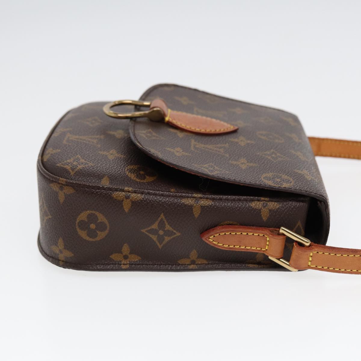 LOUIS VUITTON Monogram Saint Cloud MM Shoulder Bag M51243 LV Auth ep5044