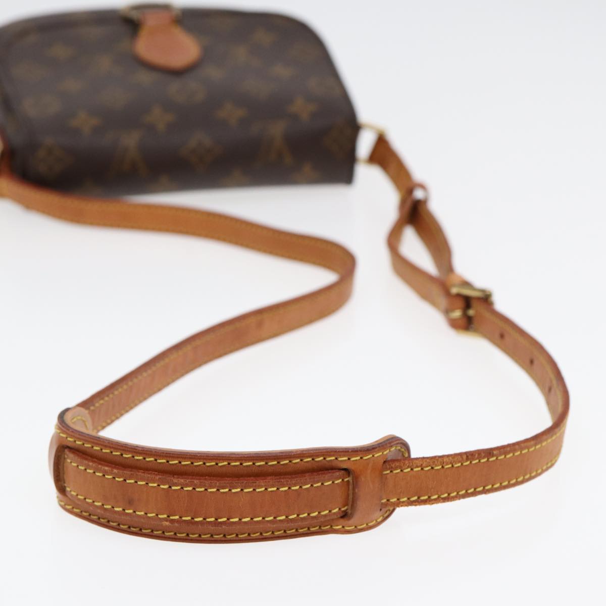 LOUIS VUITTON Monogram Saint Cloud MM Shoulder Bag M51243 LV Auth ep5044