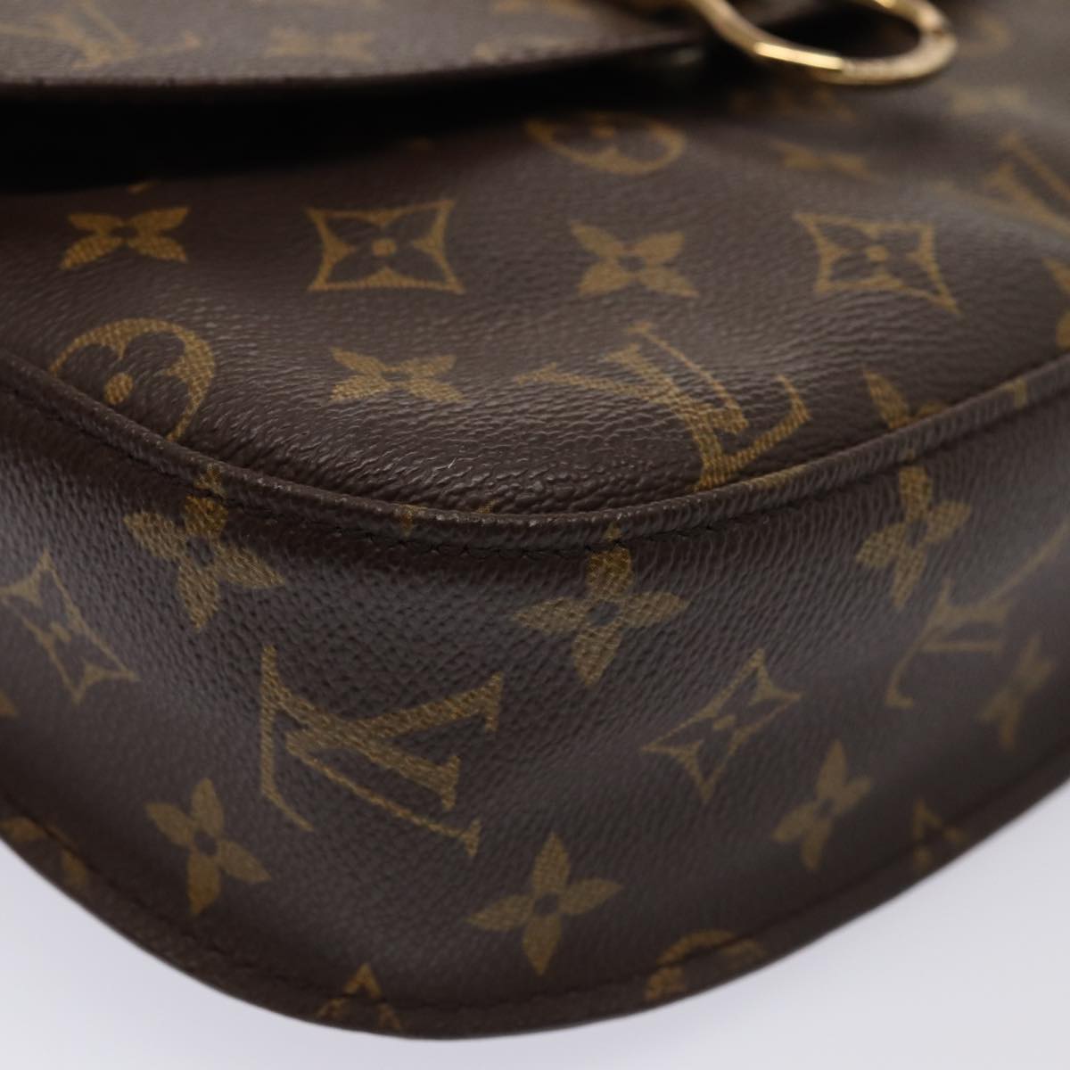 LOUIS VUITTON Monogram Saint Cloud GM Shoulder Bag M51242 LV Auth ep5045