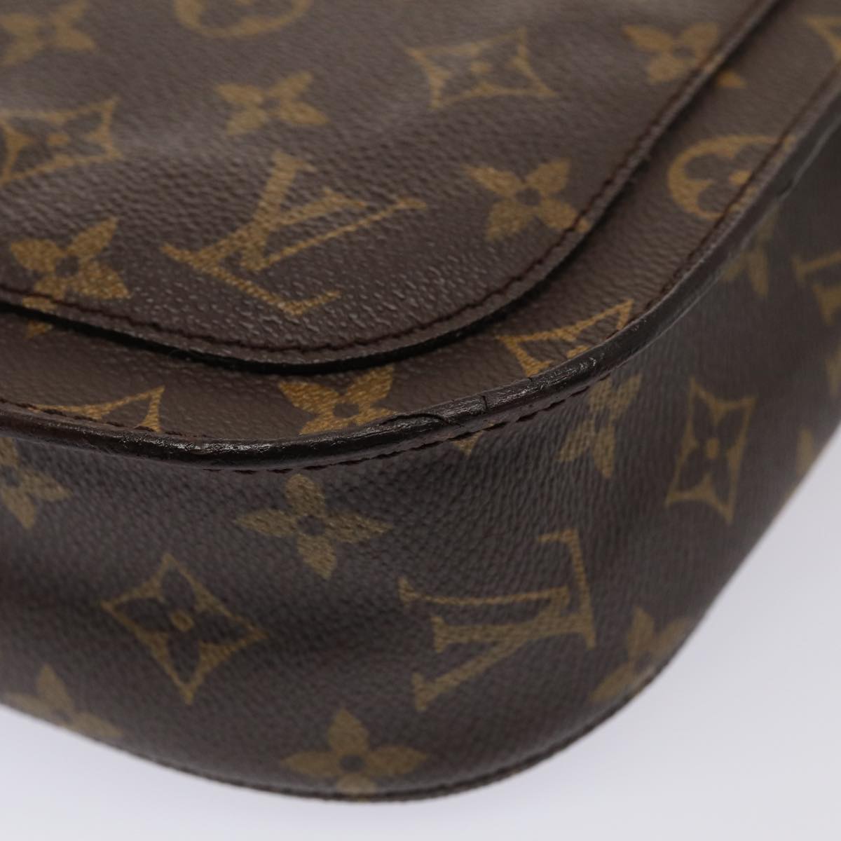 LOUIS VUITTON Monogram Saint Cloud GM Shoulder Bag M51242 LV Auth ep5045