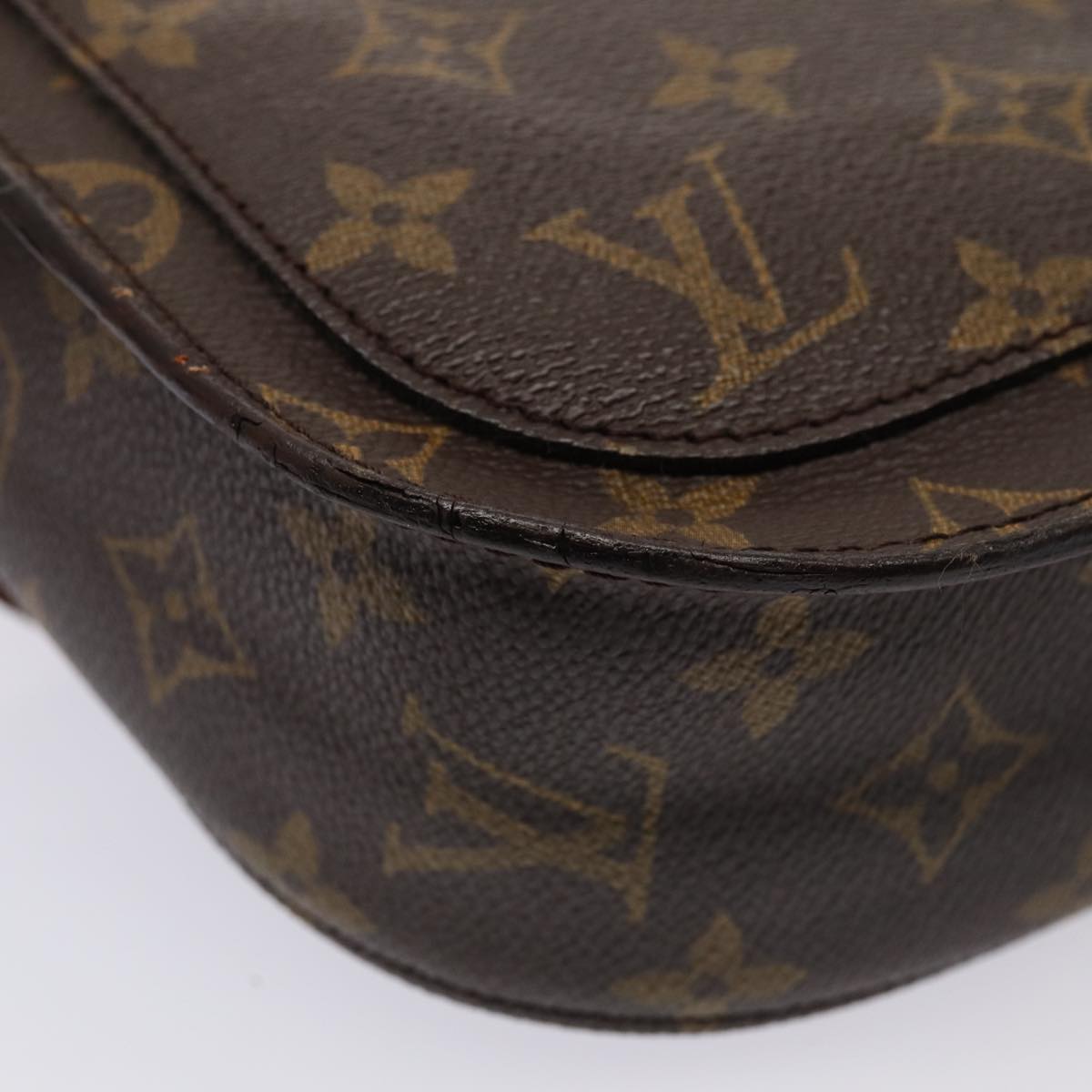 LOUIS VUITTON Monogram Saint Cloud GM Shoulder Bag M51242 LV Auth ep5045