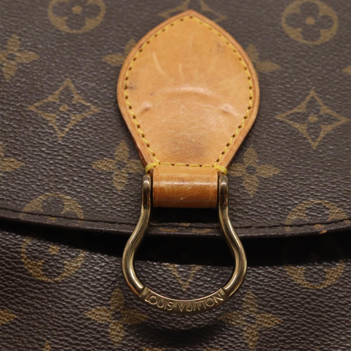 LOUIS VUITTON Monogram Saint Cloud GM Shoulder Bag M51242 LV Auth ep5045