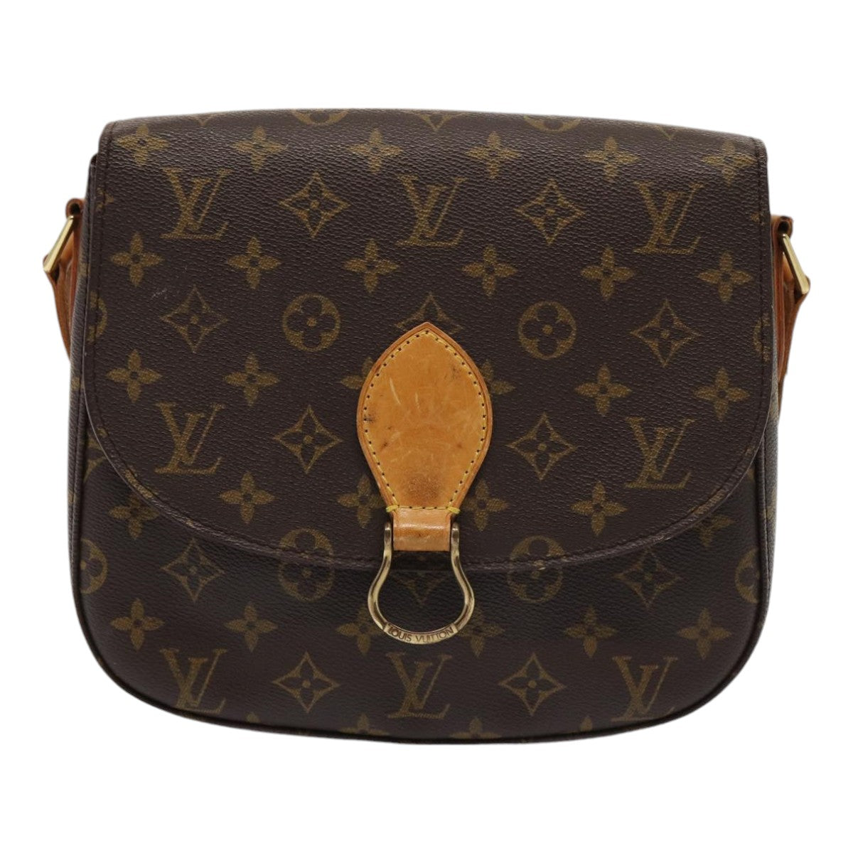 LOUIS VUITTON Monogram Saint Cloud GM Shoulder Bag M51242 LV Auth ep5045