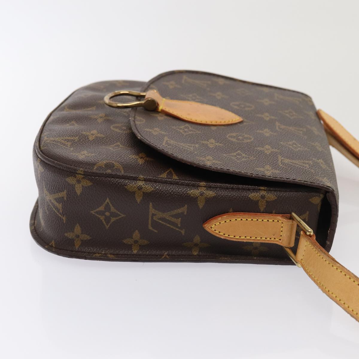 LOUIS VUITTON Monogram Saint Cloud GM Shoulder Bag M51242 LV Auth ep5045