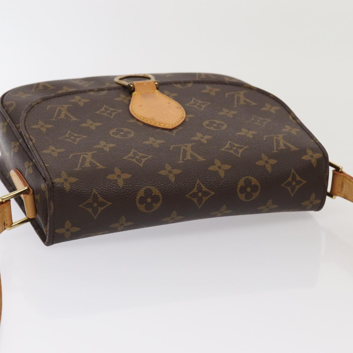 LOUIS VUITTON Monogram Saint Cloud GM Shoulder Bag M51242 LV Auth ep5045