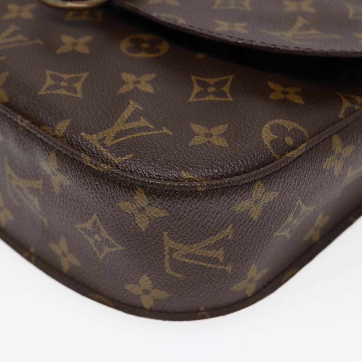 LOUIS VUITTON Monogram Saint Cloud GM Shoulder Bag M51242 LV Auth ep5046